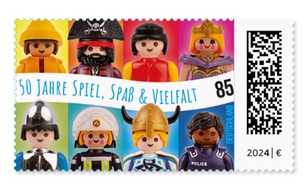 PLAYMOBIL: Deutsche Post und Playmobil präsentieren gemeinsame Briefmarke