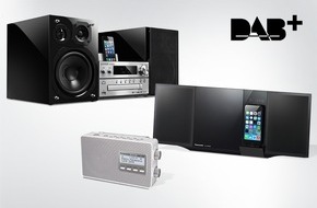 Panasonic Deutschland: Panasonic Audio-Neuheiten jetzt mit DAB+ Empfang / Störungsfreies Digitalradio im original Panasonic Sound (FOTO)