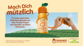 Pro Senectute: Pro Senectute und innocent stricken wieder