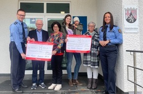 Polizeidirektion Koblenz: POL-PDKO: Spendenübergabe bei der Polizeiinspektion Simmern