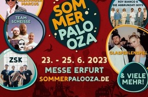 Messe Erfurt: SommerPalooza – Open-Air-Festival in Erfurt