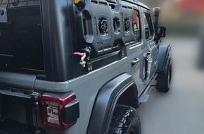 Polizeidirektion Hannover: POL-H: Jeep Wrangler in Isernhagen HB gestohlen - Zeugen gesucht!