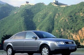 Audi AG: 50.000ster Audi A6 Kunde aus China zu Gast bei Audi