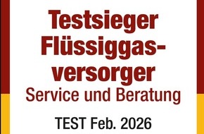 Propan Rheingas GmbH & Co. KG: DISQ-Studie: Rheingas auf Platz 1 unter den Fl&uuml;ssiggasversorgern / Bester Online-Service und sehr gute Beratungsleistung ausgezeichnet