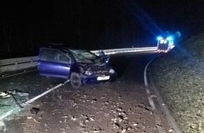 Polizeidirektion Landau: POL-PDLD: Wernersberg - Ohne Fahrerlaubnis mit PKW überschlagen