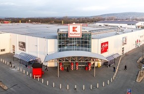 Kaufland: Runde Sache: Kaufland erhält Einkaufsstandort in Hallstadt und feiert damit 100. Real-Integration