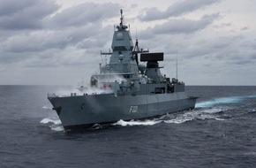 Presse- und Informationszentrum Marine: Fregatte "Hessen" läuft zum NATO-Verband aus und übernimmt Führungsrolle