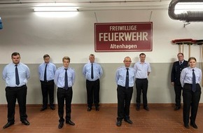 Freiwillige Feuerwehr Celle: FW Celle: Jahreshauptversammlung der Ortsfeuerwehr Altenhagen