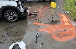 Polizei Coesfeld: POL-COE: Dülmen, Dernekamp/ Autos zusammengestoßen