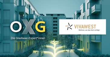 OXG Glasfaser GmbH: Glasfaser f&uuml;r Mieterinnen und Mieter: VIVAWEST und OXG unterzeichnen Kooperationsvertrag
