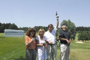 Wieder viel Prominenz beim 8. Bavaria Film Cup im Golfclub München-Riedhof am 6.7.2006