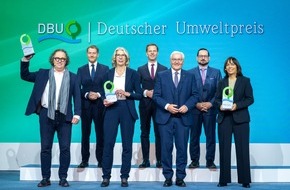 Deutsche Bundesstiftung Umwelt (DBU): Steinmeier: Wir dürfen den Klimaschutz nicht vernachlässigen / Deutscher Umweltpreis der DBU in Höhe von 500.000 Euro