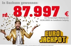 Sächsische Lotto-GmbH: Eurojackpot bringt 87.997 Euro nach Sachsen