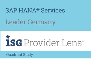 Syntax Systems GmbH & Co. KG: ISG-Studie: Freudenberg IT ist einer der Top-Dienstleister rund um SAP HANA in Deutschland / Marktforscher attestieren FIT Leader-Status in vier Schlüsselkategorien