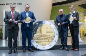 Klimahaus Bremerhaven gGmbH: Pressemeldung: Ab sofort: Das Klimahaus Bremerhaven geht als 2-Euro-Botschafter auf die Reise