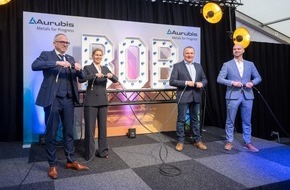 Aurubis AG: Press release: Aurubis inaugurates new recycling plant in Olen to recover more valuable metals
