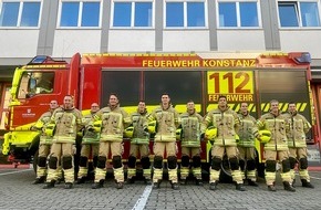Feuerwehr Konstanz: FW Konstanz: Neue Brandschutzkleidung der Feuerwehr Konstanz