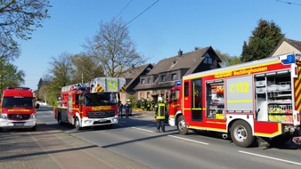 Feuerwehr Recklinghausen: FW-RE: Kellerbrand mit zwei verletzten Personen