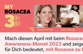 Galderma Laboratorium GmbH: MyRosacea3: Neue Social-Media-Kampagne zum Rosacea-Awareness-Monat 2023