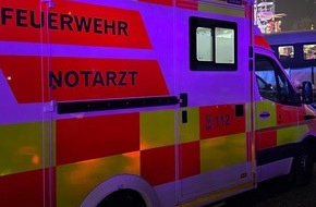 Feuerwehr München: FW-M: Nikolaus verletzt sich (Freimann)