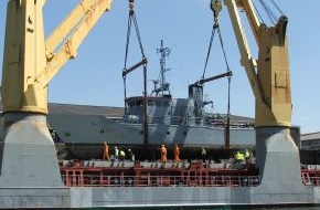 Presse- und Informationszentrum Marine: Marine : Drittes deutsches Boot für libanesische Marine