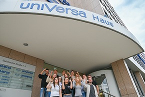 Neuer Ausbildungsjahrgang startete bei der uniVersa