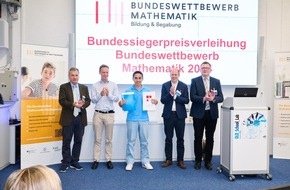 Bildung & Begabung gemeinnützige GmbH: Philippos Dimitriou aus Freising zum zweiten Mal als Bundessieger ausgezeichnet