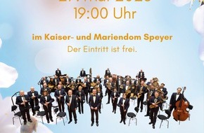 Polizeipr&auml;sidium Rheinpfalz: POL-PPRP: Musikalischer Glanz im Speyerer Dom: Fr&uuml;hlingskonzert 2026 mit dem Landespolizeiorchester Rheinland-Pfalz