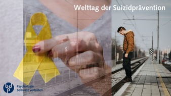 Berufsverband Deutscher Psychologinnen und Psychologen (BDP): Pressemitteilung zum Welttag der Suizidprävention