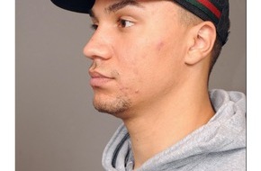 Polizeidirektion Hannover: POL-H: &Ouml;ffentlichkeitsfahndung: Versto&szlig; gegen das Waffengesetz, Sachbesch&auml;digung und Bedrohung - Wer kann Hinweise zum Aufenthaltsort von Luis Che B. (26) geben?