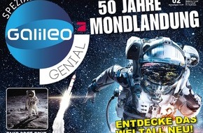Egmont Ehapa Media GmbH: Galileo genial feiert 50 Jahre Mondlandung mit einmaligem Sonderheft