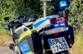 Polizeidirektion Neustadt/Weinstraße: POL-PDNW: Biker-Kontrollen rund um Neustadt/Weinstraße und den Kreis Bad Dürkheim