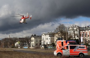 Feuerwehr Iserlohn: FW-MK: Ölspur und Rettungshubschrauber-Einsatz