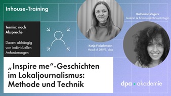 dpa-Akademie: Schulung zu Methoden und Techniken im Lokaljournalismus