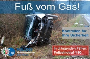 Kreispolizeibehörde Viersen: POL-VIE: Kreis Viersen: Geschwindigkeitskontrollen vom 07.10.-13.10.2019