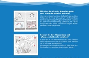 F&uuml;rstentum Liechtenstein: Aquarium- und Gartenteichlebewesen geh&ouml;ren nicht in unsere Gew&auml;sser