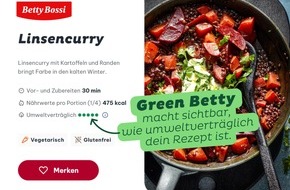 Betty Bossi: «Green Betty» macht die Umweltverträglichkeit von Betty Bossi Rezepten sichtbar