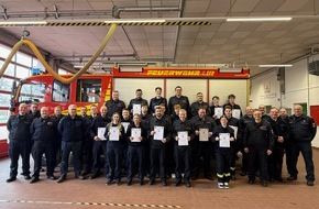 Freiwillige Feuerwehr H&uuml;nxe: FW H&uuml;nxe: Erfolgreicher Abschluss der Truppmannausbildung