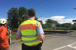 Bundespolizeiinspektion Konstanz: BPOLI-KN: Zugverkehr zwischen Konstanz und Radolfzell komplett gesperrt