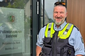 Polizei Bielefeld: POL-BI: Andre Sielemann ist neuer Bezirksdienstbeamter im Bielefelder Norden