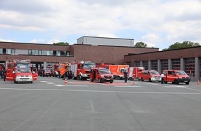 Feuerwehr Essen: FW-E: Großübung der Feuerwehren Mülheim an der Ruhr, Essen und Oberhausen