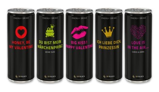 28 BLACK: Be my Valentine! Liebeserklärung mit 28 BLACK / Geschenkidee mit Herz und Energie zum Valentinstag (FOTO)