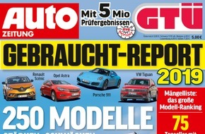 GTÜ Gesellschaft für Technische Überwachung mbH: GTÜ-Gebrauchtwagenreport 2019