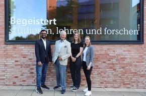 Hochschule Bremerhaven: Bremerhavener Studierende für Forschung zu COâ-Isolation und umweltfreundlichen Energiespeichern ausgezeichnet