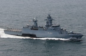 Presse- und Informationszentrum Marine: Korvette "Erfurt" bald im Dienst der Flotte (BILD)