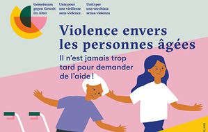 Schweiz. Kriminalprävention / Prévention Suisse de la Criminalité: Violence envers les personnes âgées - campagne de sensibilisation