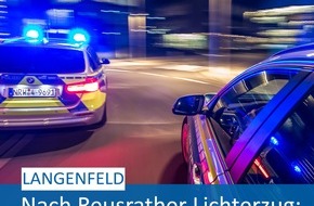 Polizei Mettmann: POL-ME: Nach Lichterzug in Reusrath: 23-Jähriger rastet völlig aus - Langenfeld - 2002145
