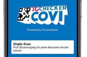 Makrolog AG: Makrolog präsentiert CheckerCOVI, kostenlose App für schnelle und sichere 2G/3G-Zutrittskontrolle - mit Multiscan und Besucherzähler!