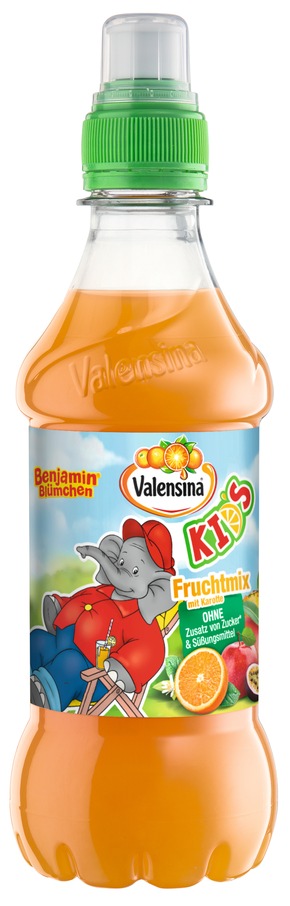 NEU: Valensina KIDS - das natürliche Kindergetränk