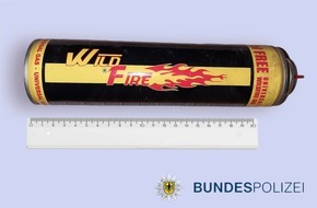 Bundespolizeidirektion Berlin: BPOLD-B: Reisender mit Metalldose angegriffen